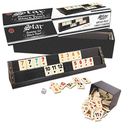 Picture of Star Black Pearl Okey Set