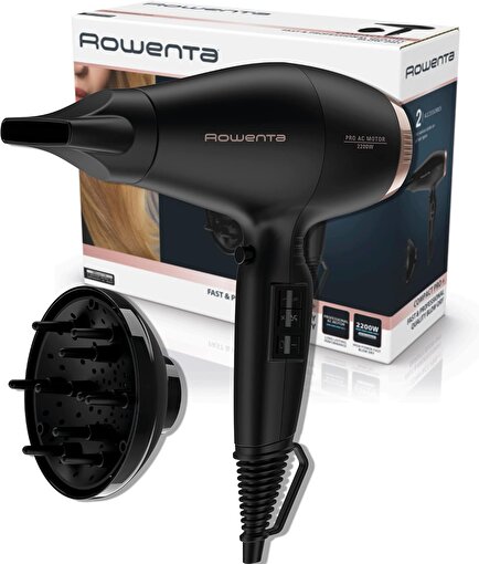 Rowenta CV6930 Compact Pro + Profesyonel Ac Motor 2200 Watt Saç Kurutma Makinesi. ürün görseli