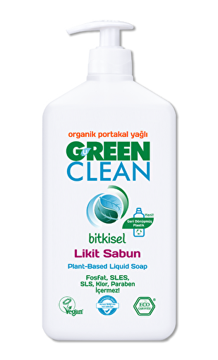Picture of U Green Clean Liquid Soap 500 Ml Orange  (With Dispenser Pump)