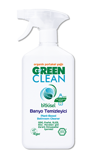 Picture of U Green Clean Bathroom Cleaner 500 Ml Orange (With Trigger)