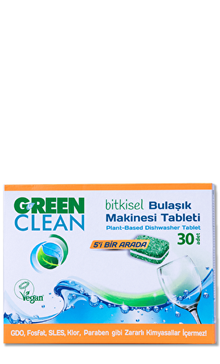 Picture of U Green Clean Dishwasher Tablet -30Pcs  480 G