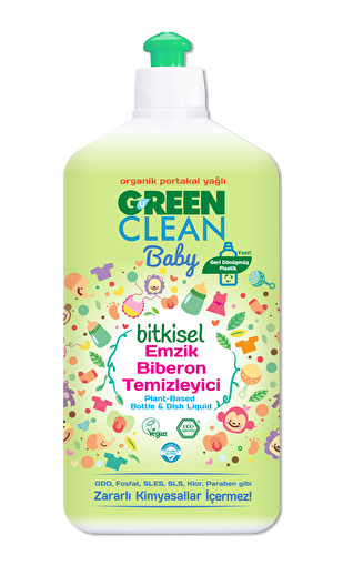 Picture of U Green Clean Baby Bottle&Dish Cleaner 500Ml - Orange