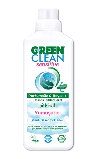Picture of U Green Clean Sensitive Fabric Softener - 1000 Ml - Unscented