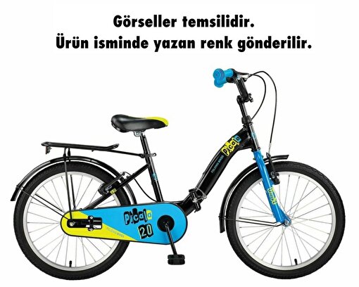 Ümit Bisiklet 2019 Picolo Katlanır Çocuk Bisikleti Siyah-Kırmızı. ürün görseli