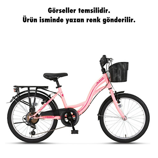 Ümit 2027 Alanya 6 Vites  Şehir Bisikleti 20 Jant Pembe. ürün görseli