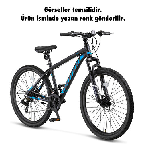 Ümit 2678  Motion Erkek Dağ Bisikleti 2d Disk Fren  26 Jant 21 Vites Siyah Mavi. ürün görseli