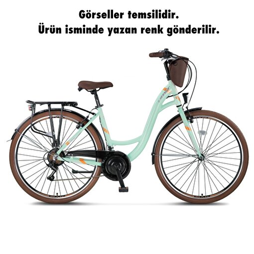 Ümit 2815 Valencia Lady V Fren  Kadın Şehir Bisikleti 28 Jant 21 Vites  Antrasit. ürün görseli