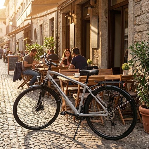 Ümit 2843 Montana 2D 28 Jant 21 Vites Mekanik Disk Fren Şehir Bisikleti Nardo Gri. ürün görseli