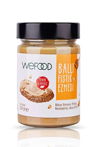 Picture of Wefood Peanut Butter With Honey- 300 G