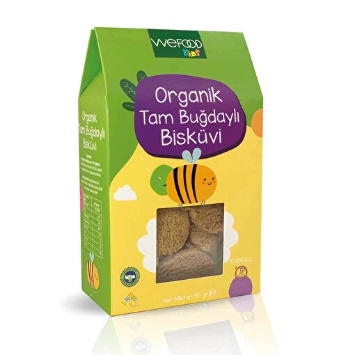 Picture of Wefood Kids Organic Whole Wheat Biscuit - 60 G