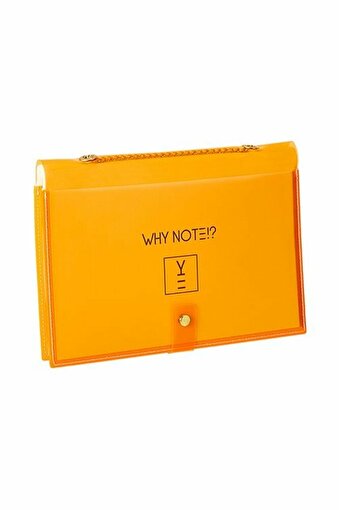 Whynote Notebook Bag Orange CardWish. ürün görseli