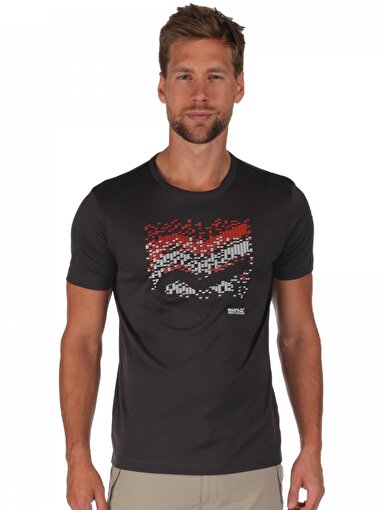 Regatta Fingal Erkek T-Shirt-GRİ. ürün görseli