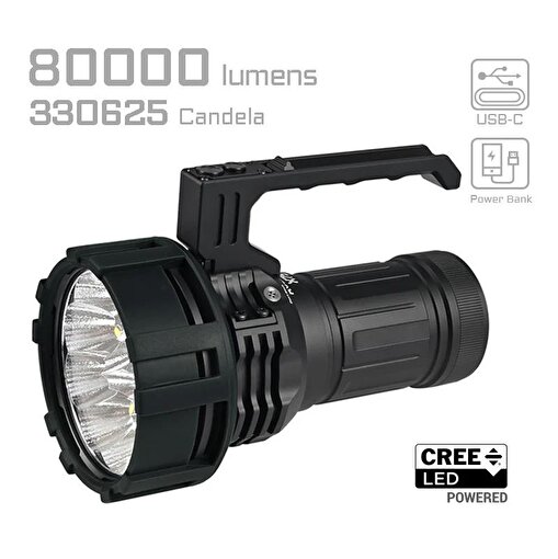AceBeam X75 80000 Lümen El Feneri. ürün görseli