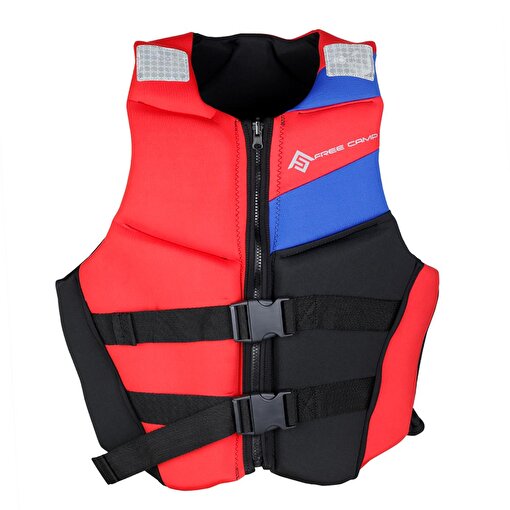 FreeCamp Seashell Vest Can Yeleği-KIRMIZI-SİYAH. ürün görseli