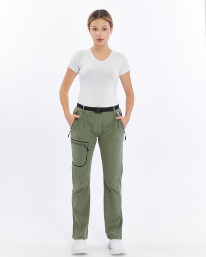 Mapamyumco Quick Dry Trekking Kadın Pantolon-YEŞİL. ürün görseli