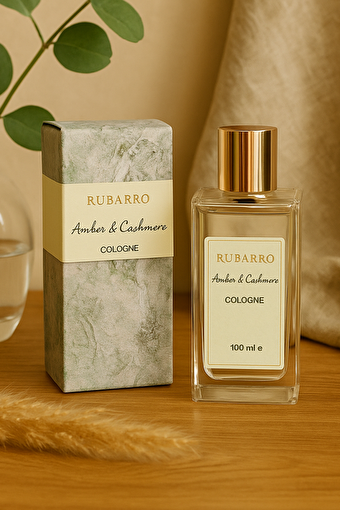 Picture of Rubarro Amber & Cashmere Scented Cologne 100 ml