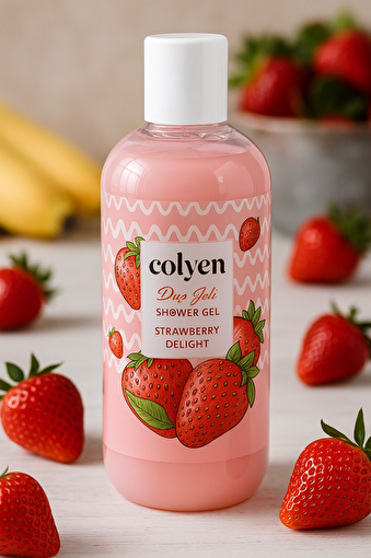 Picture of Colyen Strawberry Delight Scented Shower Gel 500 ml