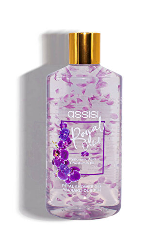 Picture of Assisi Royal Orchid Shower Gel with Leaves 500ml 
