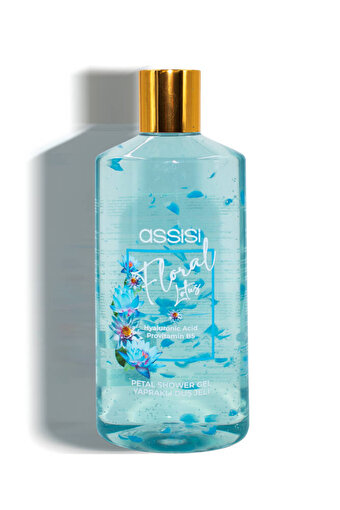 Picture of Assisi Floral Lotus Shower Gel with Leaves 500ml