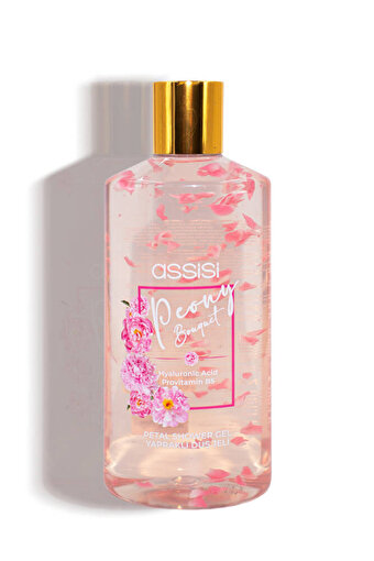 Picture of Assisi Peony Bouquet Shower Gel with Leaves 500ml – Moisturizing