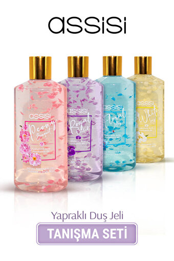 Assisi Hyaluronic Acid & Provitamin B5 Nemlendirici Yapraklı Duş Jeli 500 ml - Tanışma Paketi. ürün görseli