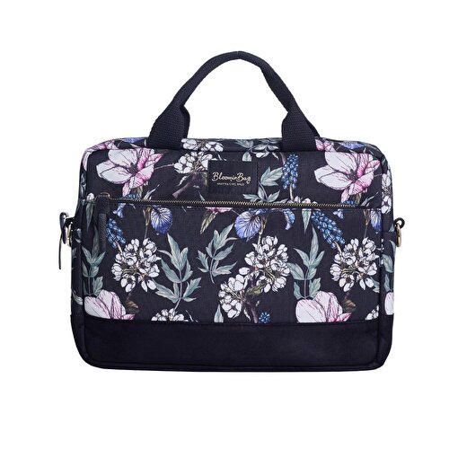 Bloominbag Black Cherries 15.6  inç Laptop / Macbook Çantası. ürün görseli