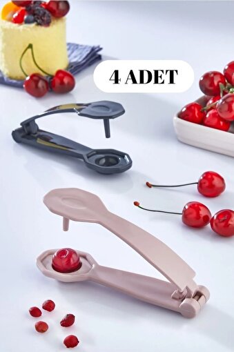 Saint Belisama 4 Adet Çekirdek Çıkarma Aparatı - Yeşil Siyah Zeytin, Vişne, Kiraz Çekirdeği Çıkarıcı. ürün görseli