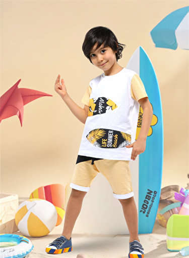 Picture of Casabony Surfer Baggy Boy Shorts Set 3 Years