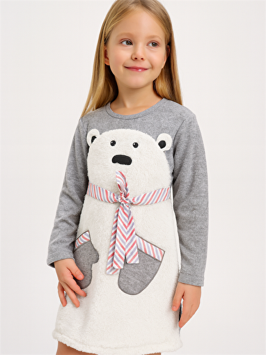 Picture of Casabony Bear Gloves Girl Dress 3 Years