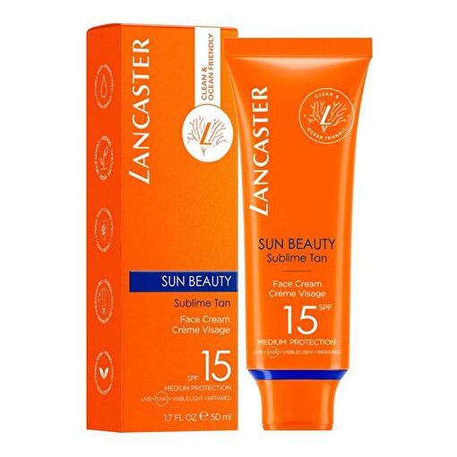 Lancaster Sun Beauty Face Cream SPF15 50 ml. ürün görseli