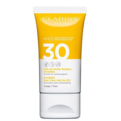 Clarins Sun Care Face Gel Invisible SPF 30 50 ml Güneş Kremi. ürün görseli
