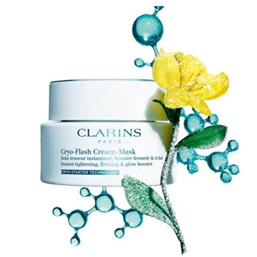 Clarins Cryo-Flash Cream Mask 75 ml Yüz Sıkılaştırıcı Maske. ürün görseli