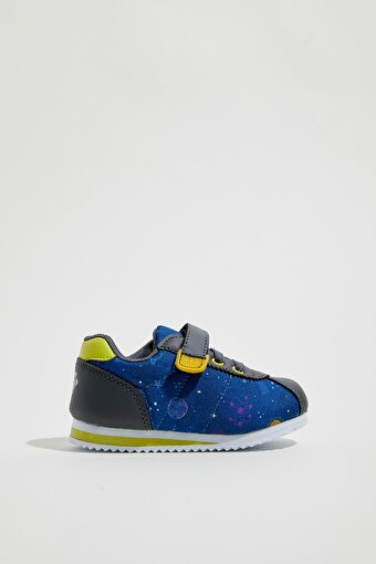 Dudino Kids Footwear,1C69A243,Lora Rahat Tabanlı Desenli Çocuk Sneaker-Space,Sneakers. ürün görseli