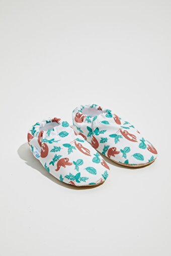 Dudino Kids Footwear,1C76A110,Cute Walk Desenli Bebek Ayakkabısı-Little Sloth,First Steps. ürün görseli