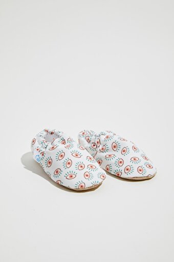 Dudino Kids Footwear,1C76A111,Cute Walk Desenli Bebek Ayakkabısı-Evil Eye,First Steps. ürün görseli