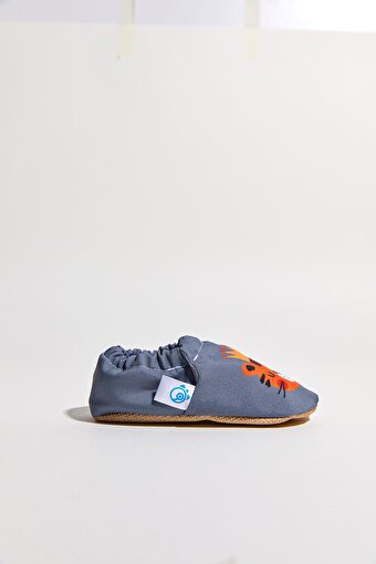 Dudino Kids Footwear,1C82A412,Twin Walk Desenli Bebek Ayakkabısı-Royal Cat,First Steps. ürün görseli