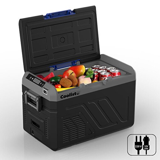 Coolist CLK25 12/24Volt/220Volt 25 Litre Kompresörlü Oto Buzdolabı/Dondurucu. ürün görseli