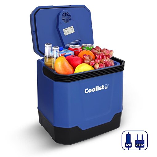 Coolist CLT33 12Volt/220Volt AC/DC 33 Litre Sıcak/Soğuk Oto Buzdolabı. ürün görseli