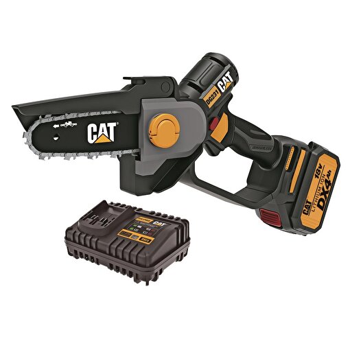 CAT DG231 18Volt 4.0Ah Li-ion 12CM Profesyonel Şarjlı Kömürsüz Zincirli Testere. ürün görseli