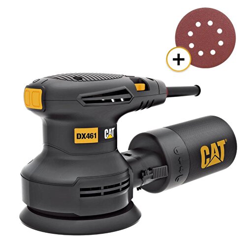 CAT DX461 400Watt 125mm Devir Ayarlı Profesyonel Eksantrik Zımpara. ürün görseli