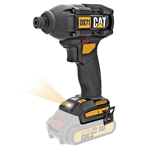 CAT DX71B 18Volt 215Nm Kömürsüz Profesyonel Şarjlı Darbeli Tornavida (Akü Dahil Değildir). ürün görseli
