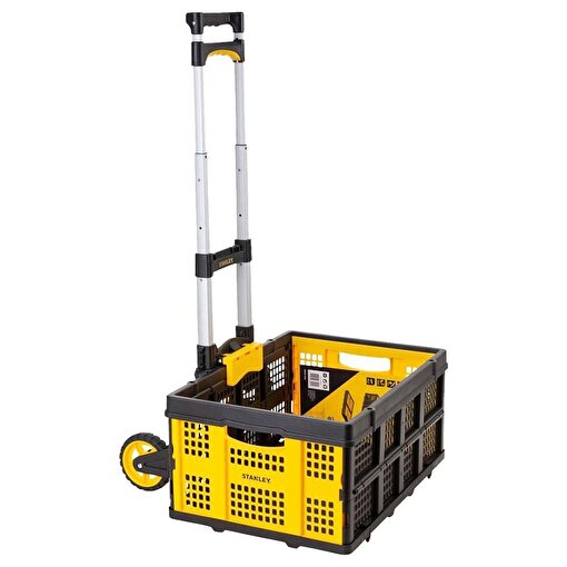 Stanley FT509 70Kg Katlanır Alüminyum El Arabası + FT505 25Kg Katlanır Çok Amaçlı Taşıma Sepeti. ürün görseli