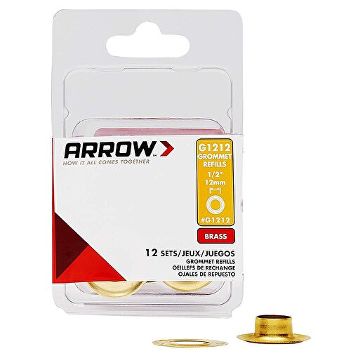 Arrow G1212 12mm Pirinç Kuşgözü Perçin. ürün görseli