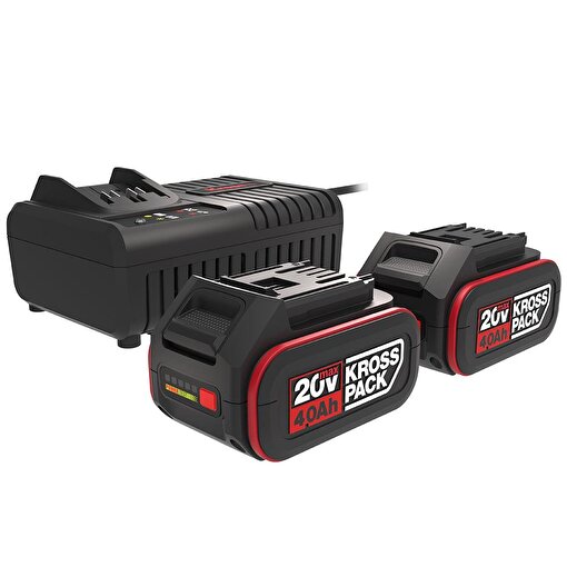 Kress KAD21 20Volt 4.0Ah Li-ion KrossPack 2 Adet Akü ve Akü Şarj Cihazı. ürün görseli