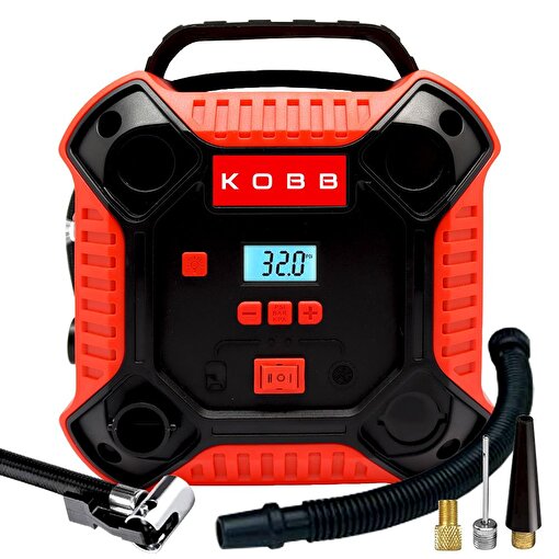 KOBB KB250 12Volt 160 PSI Dijital Basınç Göstergeli Lastik & Yatak Şişirme Pompası. ürün görseli