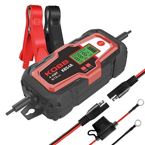 KOBB KBS4A 6/12V 120A Dijital Akü Şarj / Akü Bakım / Desülfatör ve Power Supply. ürün görseli
