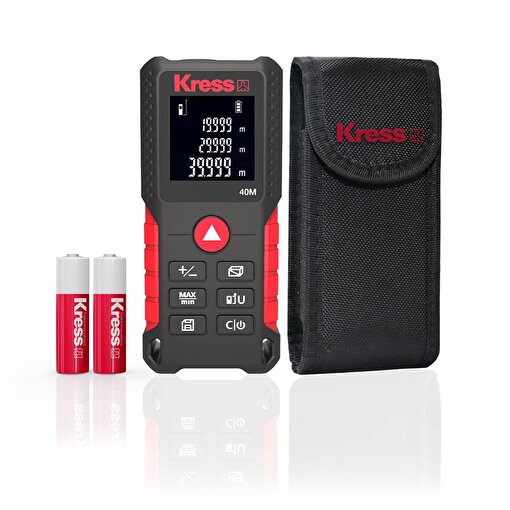 Kress KI200 40m Profesyonel Çok Fonksiyonlu Lazer Metre. ürün görseli