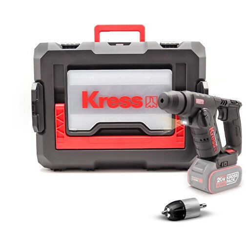 Kress KUC50.91 20Volt Kömürsüz 1.7J Profesyonel SDS-Plus Pnömatik Matkap + 10mm Mandren (Akü Dahil Değildir). ürün görseli
