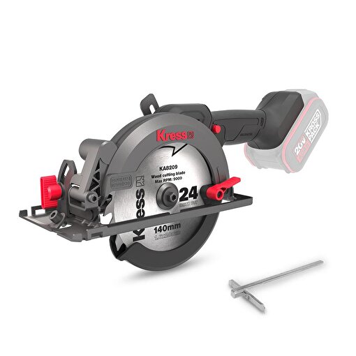 Kress KUE11.9 20Volt Kömürsüz 140MM Profesyonel Çok Amaçlı Daire Testere (Akü Dahil Değildir). ürün görseli