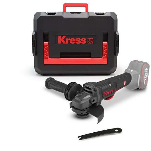 Kress KUH04.91 20Volt 125mm Kömürsüz Profesyonel Şarjlı Devir Ayarlı Avuç Taşlama (Akü Dahil Değildir). ürün görseli